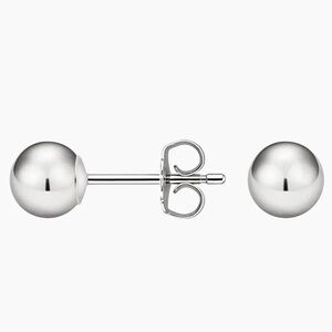 Brilliant Earth Ball Stud Earrings (8mm) in Silver